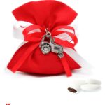 Bomboniera Laurea in Agraria - Trattore in Argento