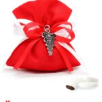 Bomboniera Laurea in Fisioterapia- Caduceo Argento