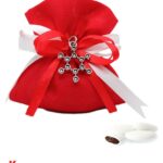 Bomboniera Laurea - Molecola in Argento