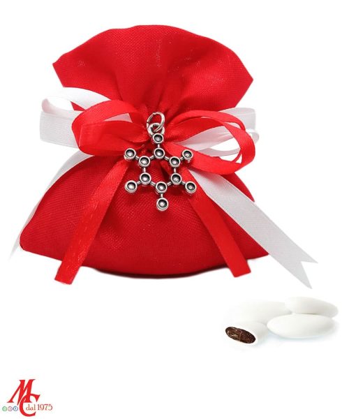 Bomboniera Laurea - Molecola in Argento