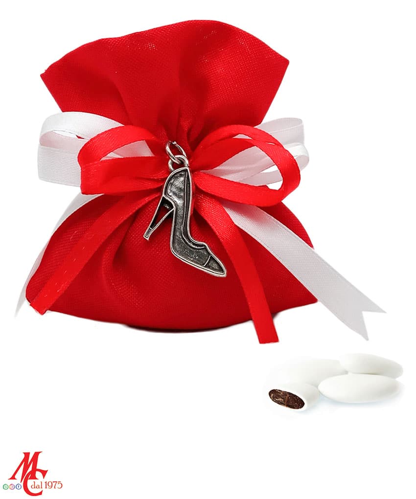 Bomboniera Laurea - Scarpa Argento