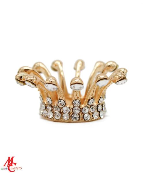 Corona Oro con Strass