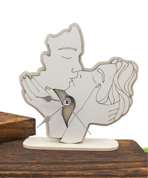 Bomboniera  Matrimonio Orologio Bacio d’Amore