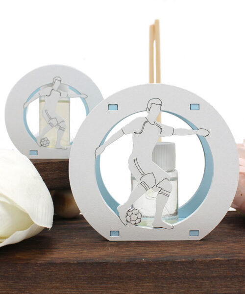 Bomboniera Economica – Profumatore Calciatore Celeste