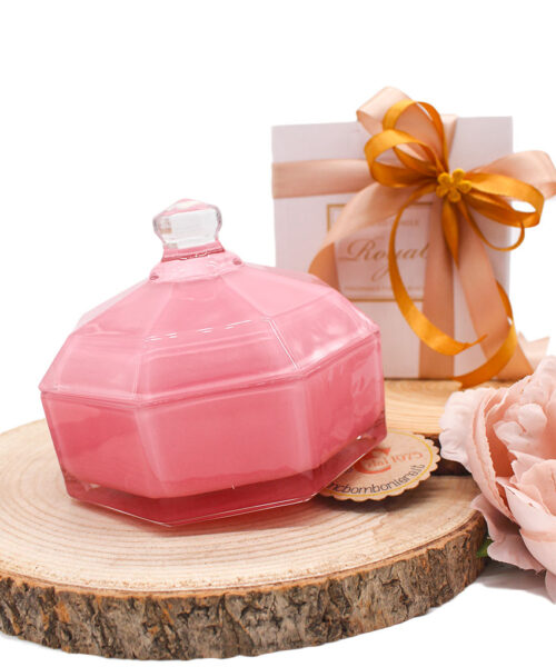 Bomboniera Scatola e Svuotatasche in Vetro con Coperchio – Eleganza e Funzionalità