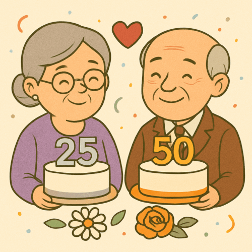 Anniversario Matrimonio (25°-50°)
