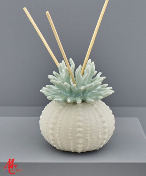 Bomboniera Profumatore Tondo SATWHITE  greencoral