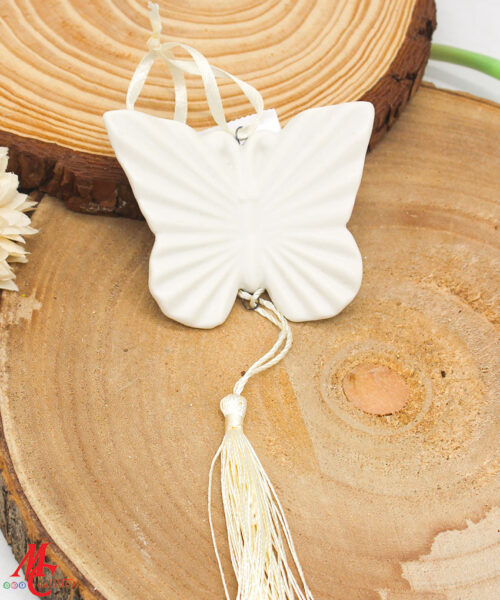 Bomboniera Appendino Farfalla in Porcellana – Bianco