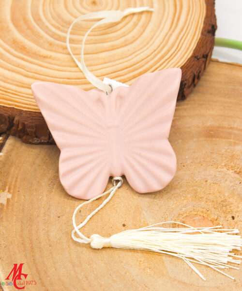 Bomboniera Appendino Farfalla in Porcellana – Rosa