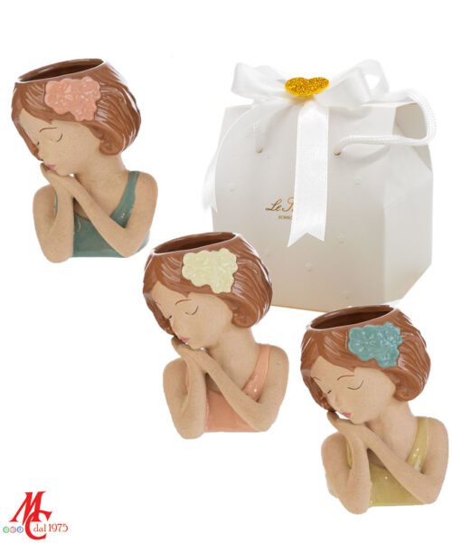 Bomboniera Vaso in Ceramica “Girl”