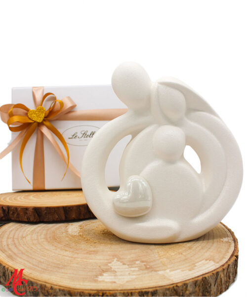 Bomboniera Sacra Famiglia in Porcellana