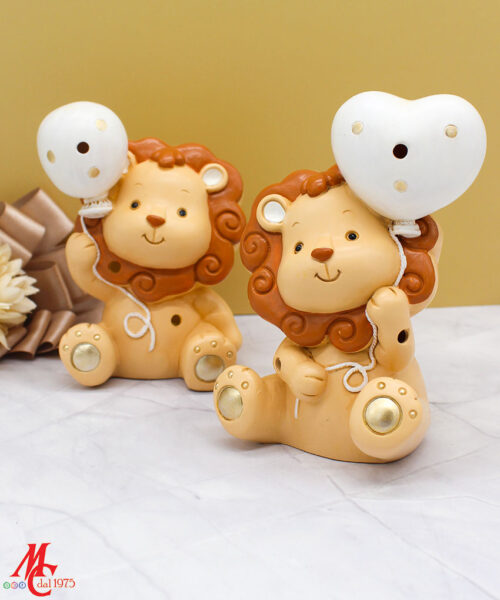 Bomboniera Leoncino in Resina