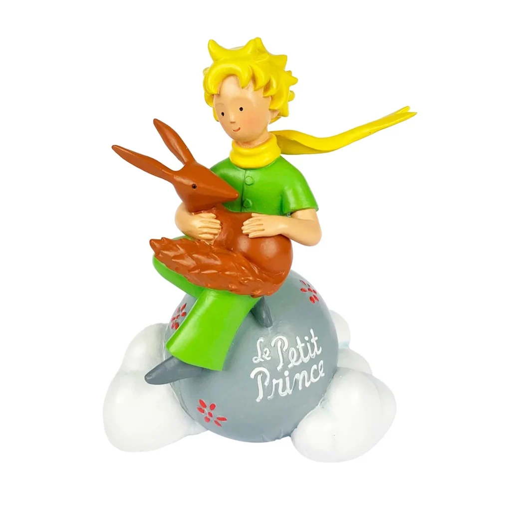 Statuetta “Il Piccolo Principe” – Terra e Volpe, resina