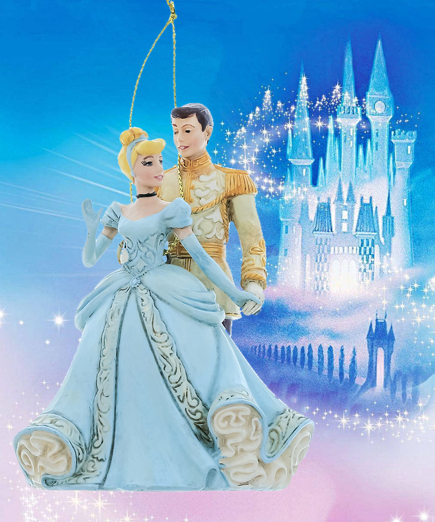 Statuetta Cenerentola e il Principe “HO” – Disney Traditions