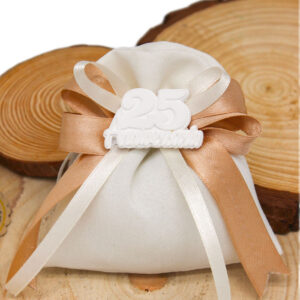 Gessetto 25° Anniversario – Bomboniera elegante | MC Bomboniere