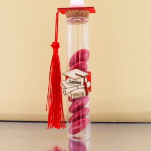 Bomboniera Provetta Vetro Laurea – Completa di Confezione | MC Bomboniere