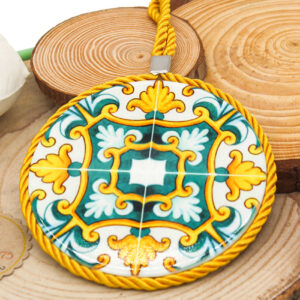 Bomboniera Appendino Poggia Pentola Costa Verde in Ceramica – diam. 11,5 cm