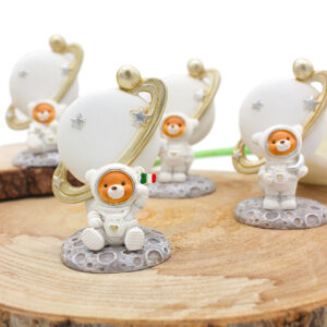 Bomboniera Astronauta in Resina 4 Assortiti 4x5xh.5 cm | MC Bomboniere