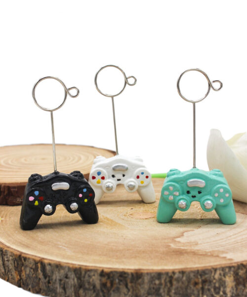 Bomboniera Segnaposto Joystick in Resina – 3 Colori Assortiti 5,5×2,5×h9 cm