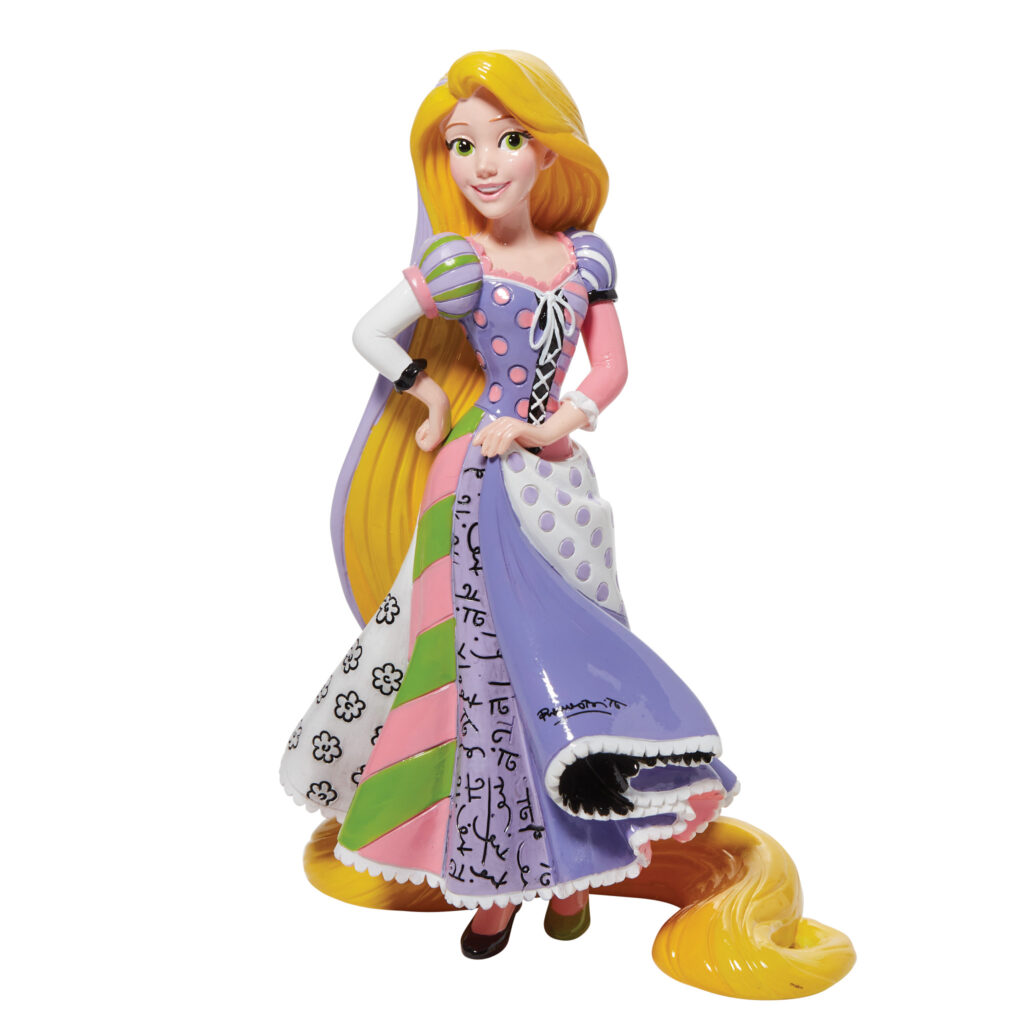 Statuetta Rapunzel – Disney Britto (Romero Britto Pop-Art)