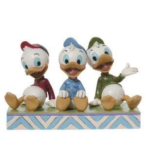 Statuetta Qui Quo Qua – Disney Traditions (Huey, Dewey e Louie)