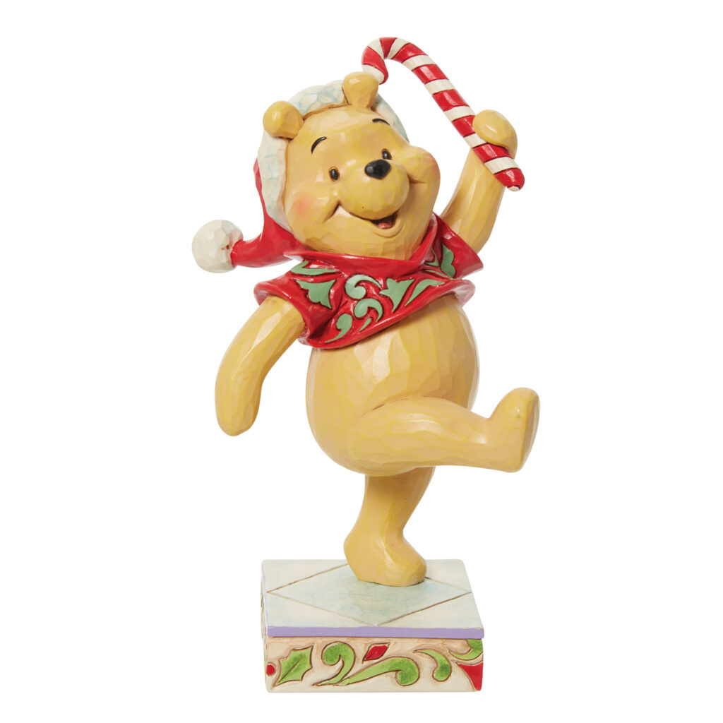 Statuetta Winnie the Pooh Natalizio – Disney Traditions