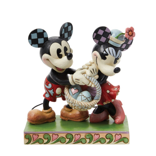 Statuetta Topolino e Minnie di Pasqua – Disney Traditions