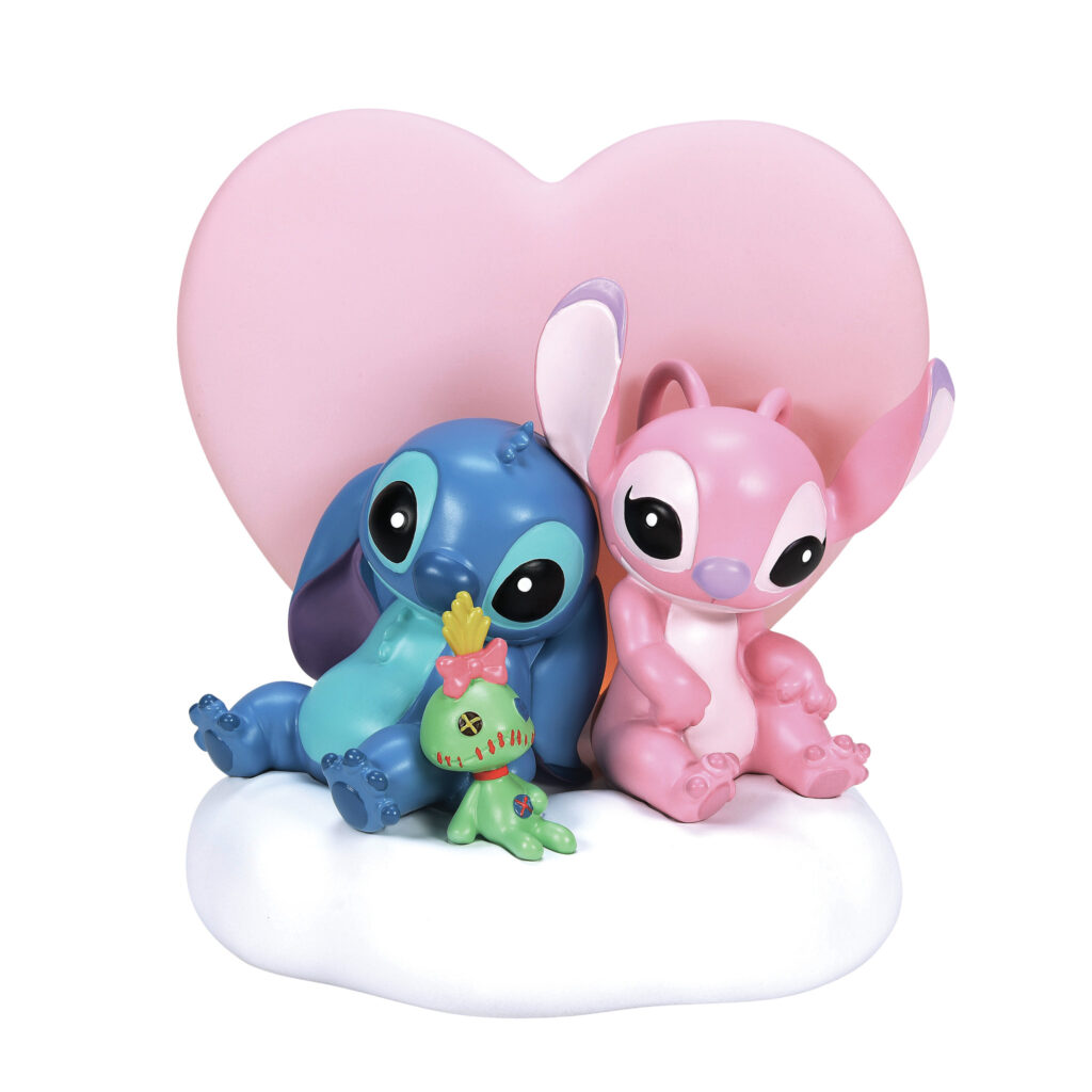 Statuetta Stitch & Angel su Nuvola – Disney Grand Jester