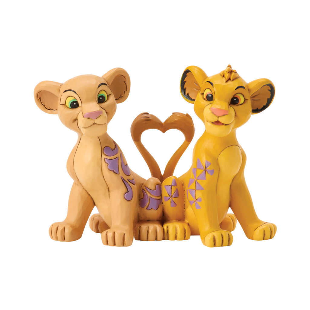 Statuetta “Simba & Nala” – Disney Traditions