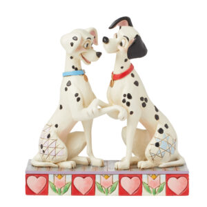 Statuetta “Pongo e Peggy” – Disney Traditions (La Carica dei 101)