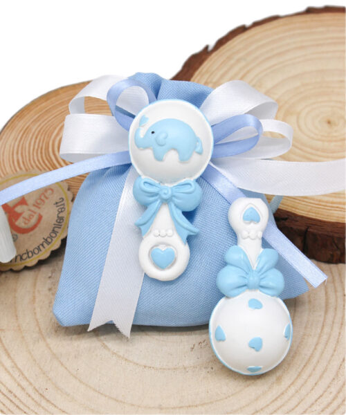 Bomboniera Sonaglino Colore Celeste