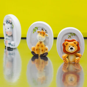 Bomboniere Serie Savana Statuetta – 3 Animali Assortiti