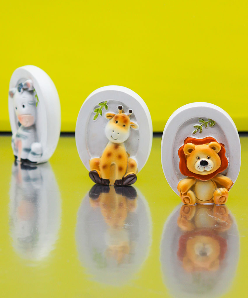 Bomboniere Serie Savana Statuetta – 3 Animali Assortiti