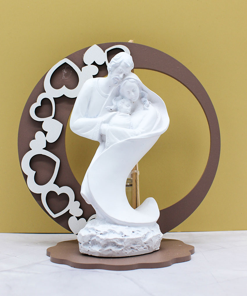 Bomboniera Profumatore Sacra Famiglia Fango 14x15 cm