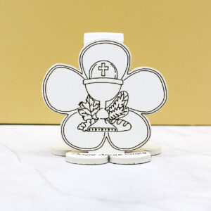 CR6078 – Bomboniera Mini Profumatore Calice Comunione colore Sabbia – 6 × 6 cm