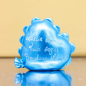 C1025-C Bomboniera Cuore Palloncino con Frase – Colore Celeste