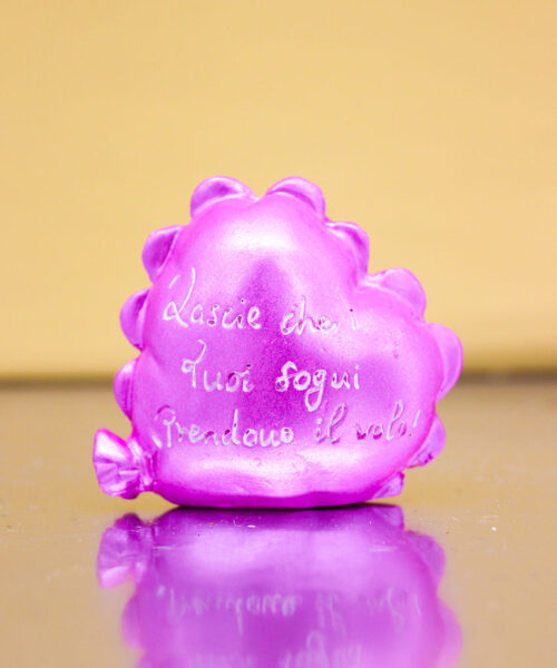 C1025-C Bomboniera Cuore Palloncino con Frase – Colore Rosa