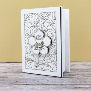 Bomboniera Vangelo con Copertina in Legno Intagliato Laser - Simbolo Calice - Prima Comunione