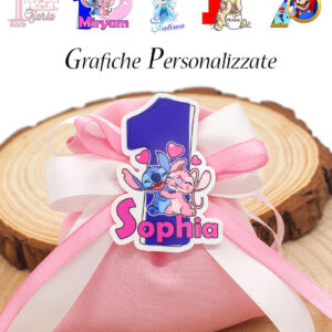 Bomboniera Bustina Calamite in Plex con Grafiche Personalizzate