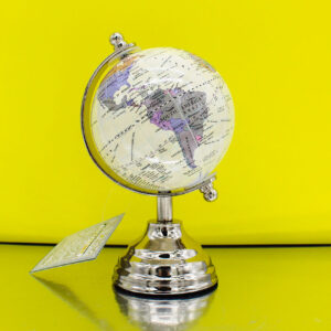 ST317053 Bomboniera Mappamondo Tema Viaggio 9x16 cm