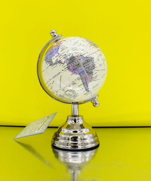 ST317053 Bomboniera Mappamondo Tema Viaggio 9x16 cm