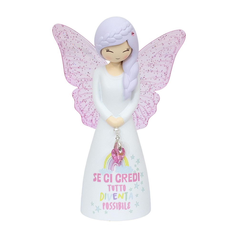 Angelo “Se Ci Credi” 12,5 cm – Butterfly Dreamers