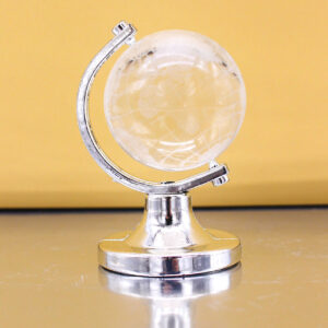 Bomboniera Mappamondo con Luce LED Multicolor Globo Trasparente