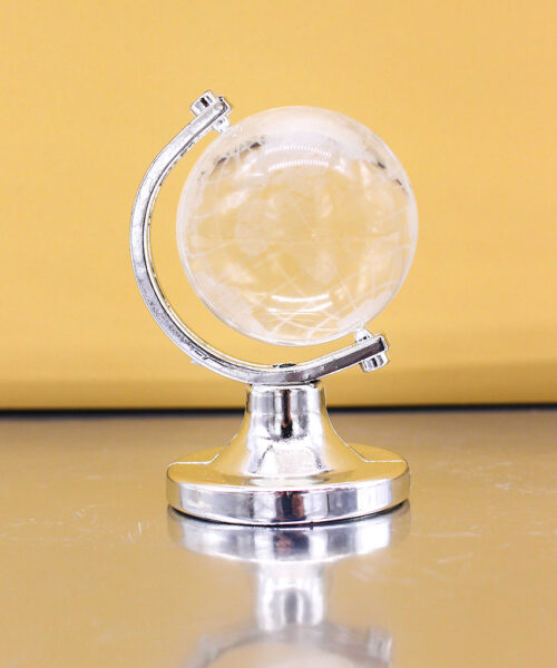 Bomboniera Mappamondo con Luce LED Multicolor Globo Trasparente