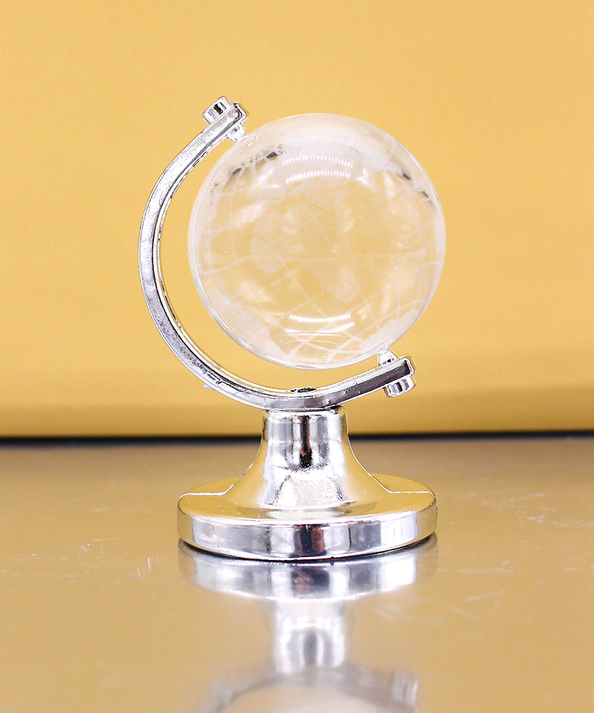 Bomboniera Mappamondo con Luce LED Multicolor Globo Trasparente