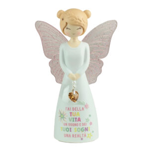 STUATETTA ANGELO “FAI DELLA TUA VITA UN SOGNO” – ENESCO BUTTERFLY DREAMERS