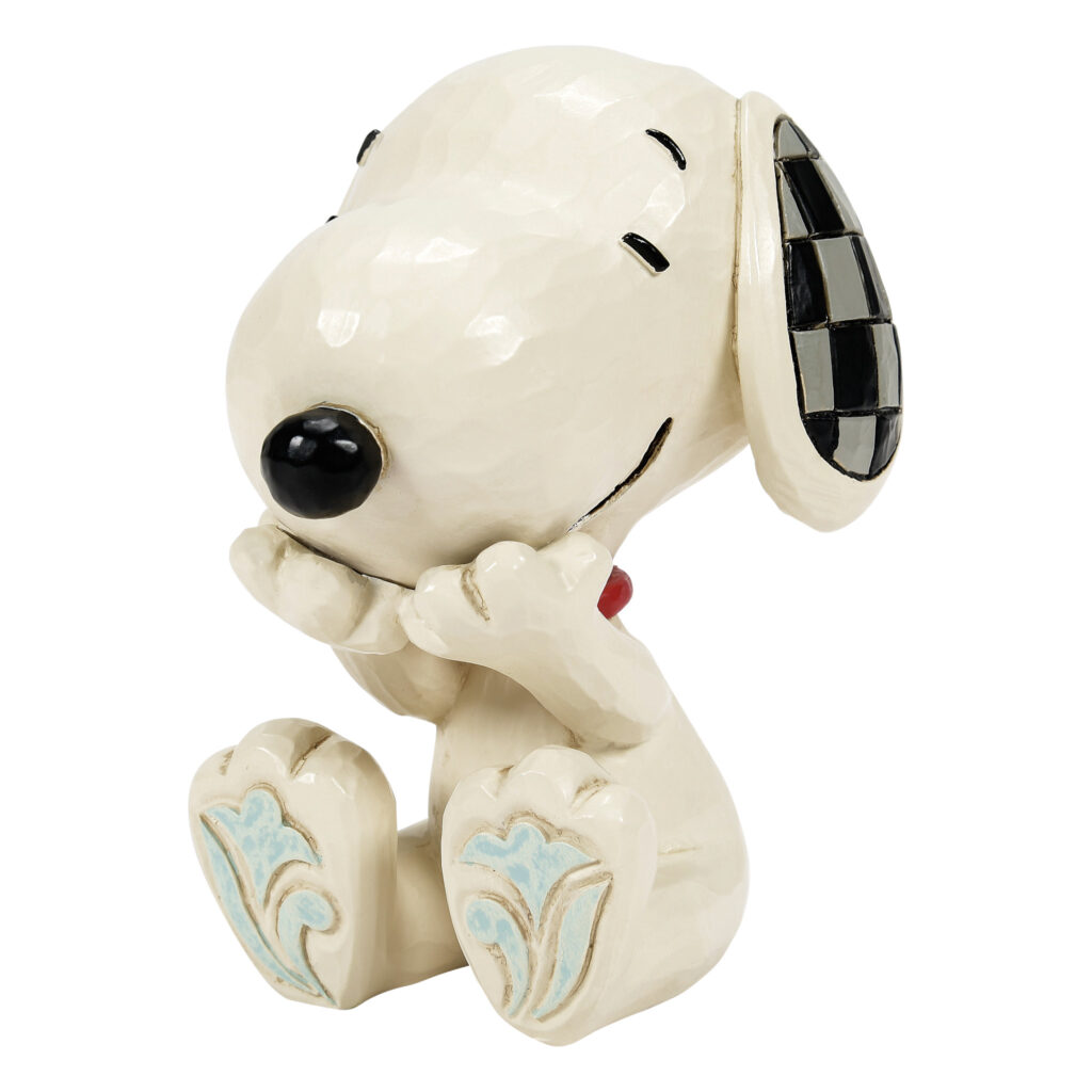Snoopy che Ride Mini – Jim Shore Peanuts