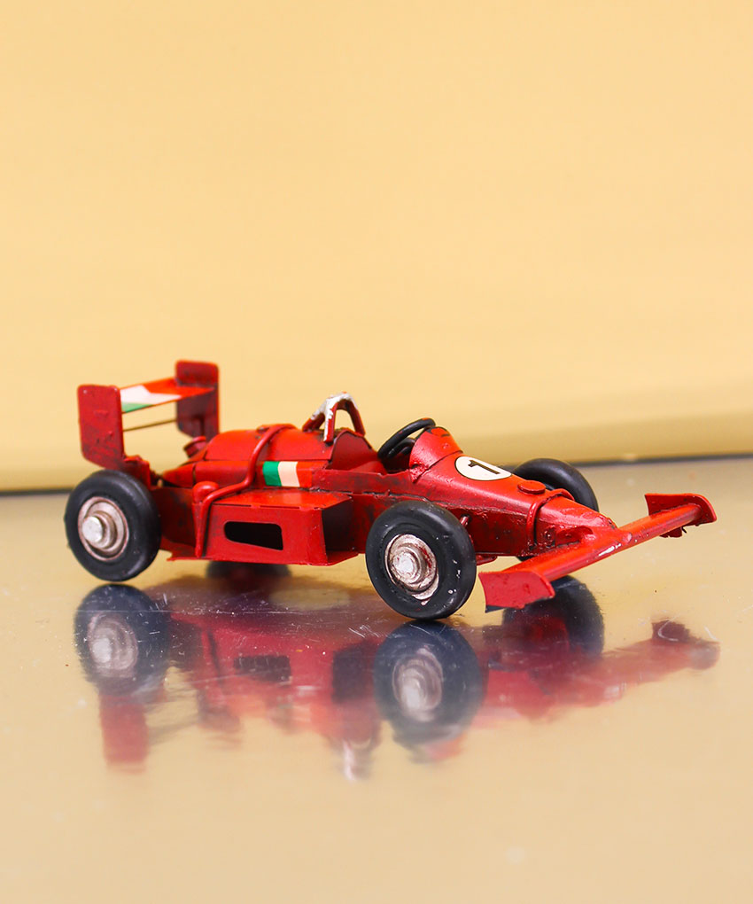 Bomboniera Auto F1 in Metallo Rossa – 10,5 cm